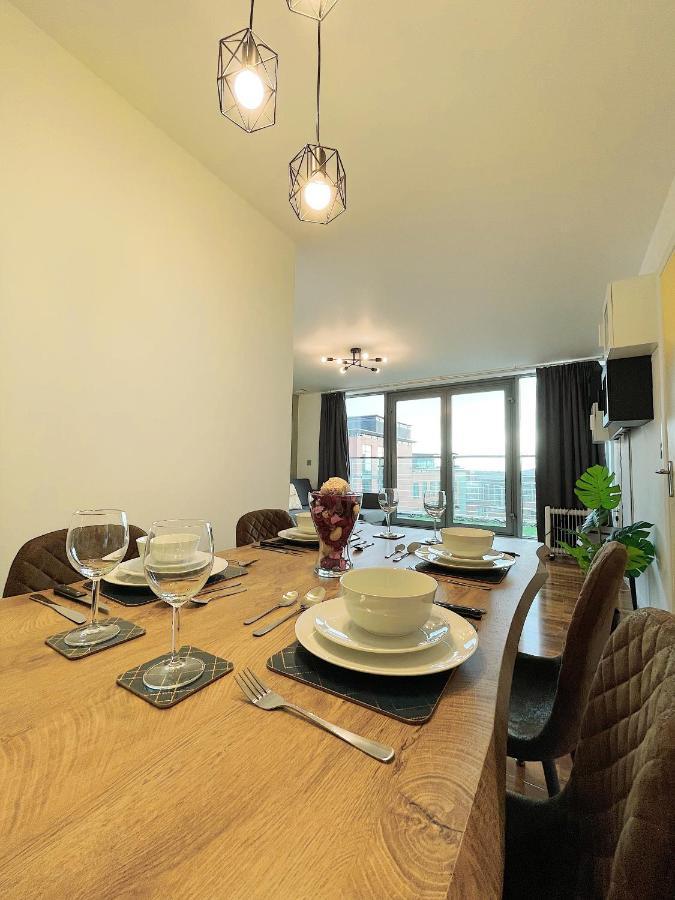 Insta-Style Penthouse With Balcony Or 2B Apartment With Balcony Birmingham City Centre Экстерьер фото